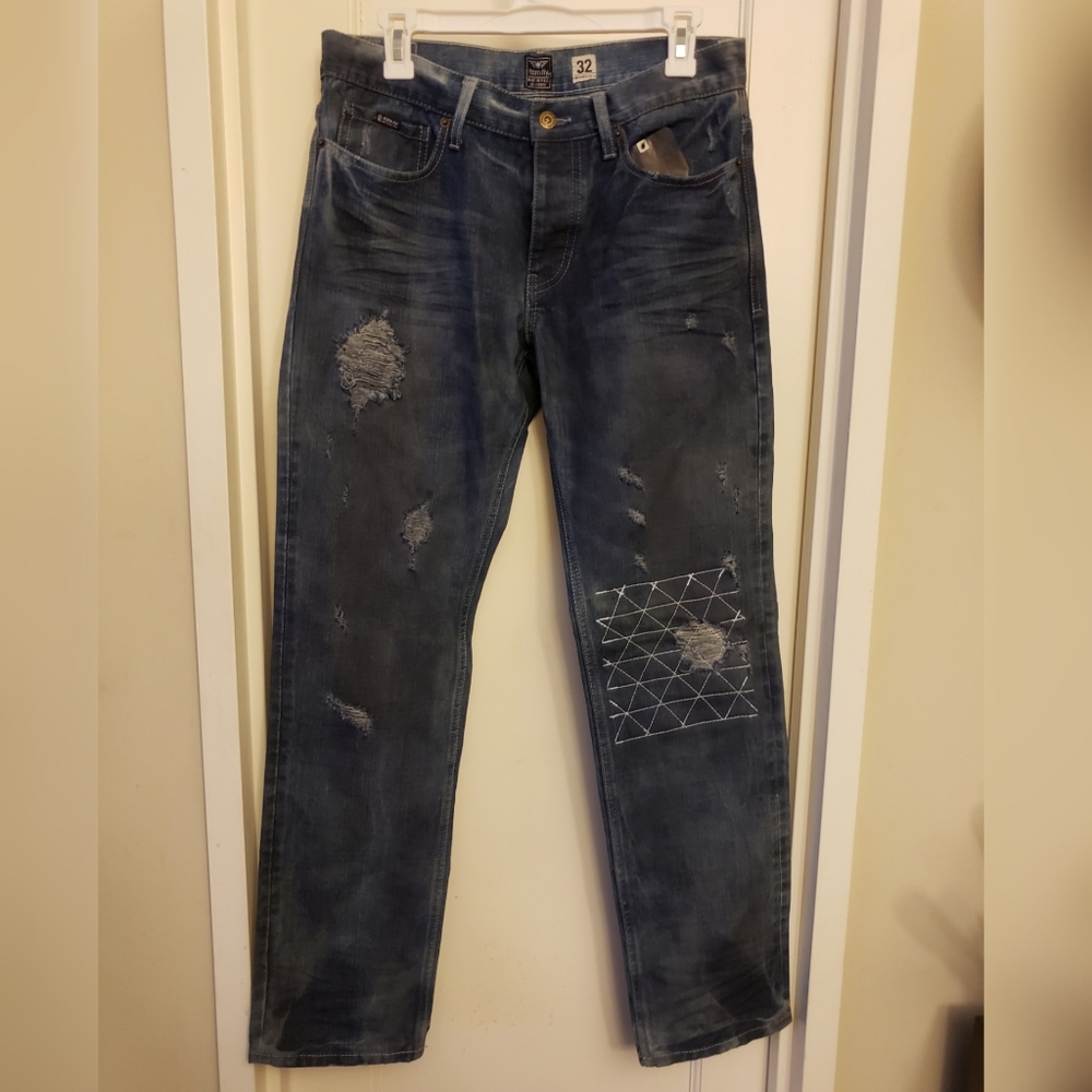 Born Fly Dirty Wash Denim Jeans